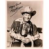 Image 1 : Roy Rogers signed portrait photo