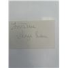 Image 1 : Actor and singer George Hearn original signature