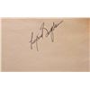 Image 1 : Ingrid Bergman signature slip