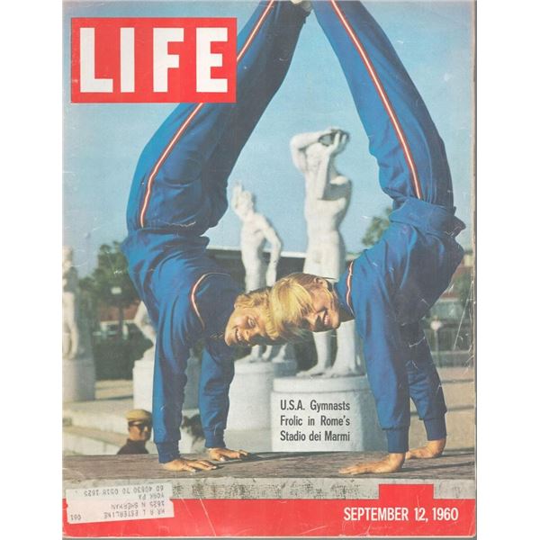 US Gymnasts Life Magazine. September 12, 1960