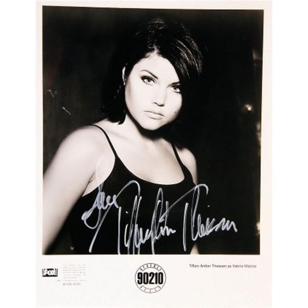 Tiffani Amber Thiessen signed promo photo
