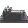 Image 12 : An Edison Fireside Model B Phonograph and Wax Cylinders.