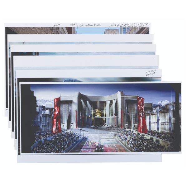A Collection of "The Hunger Games" Production Prints.