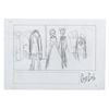 Image 1 : “The Corpse Bride” Original Storyboard.