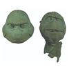 Image 1 : A Pair of "Ninja Turtles: The Next Mutation" Puppet Head Skins.
