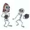 Image 2 : “Clash-A-Rama” Stop-Motion Skeletons and Storyboards.