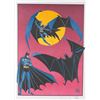 Image 1 : A Bob Kane Signed Batman Lithograph.