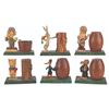 Image 1 : A Collection of Looney Tunes Metal Banks.