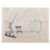 Image 1 : A Hawley Pratt Signed “The Bugs Bunny Show” Layout Drawing.