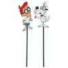 Image 1 : A Pair of Mr. Peabody and Sherman Lawn Decorations.
