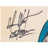 Image 2 : A 1960s Batman Signed Poster.