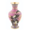 Image 2 : A Maleficent Cloisonne Enamel Vase.