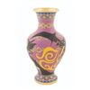 Image 9 : A Maleficent Cloisonne Enamel Vase.