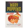 Image 1 : A Signed “Mary Poppins” One-Sheet Poster.