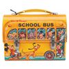 Image 1 : A Walt Disney School Bus Lunch Box.