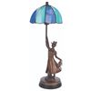 Image 1 : A "Mary Poppins Returns" Tiffany-Style Lamp.