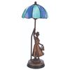 Image 3 : A "Mary Poppins Returns" Tiffany-Style Lamp.