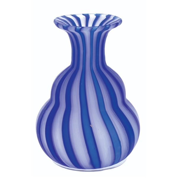 A Disneyland Hotel Glass Vase by Ruggles.