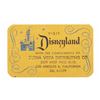 Image 2 : A 1958 Complimentary Disneyland Admission Pass.