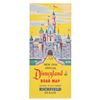 Image 1 : A 1956 Official Disneyland Road Map by Richfield.