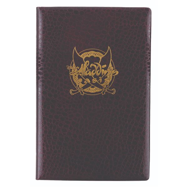 An Aladdin's Oasis Menu.