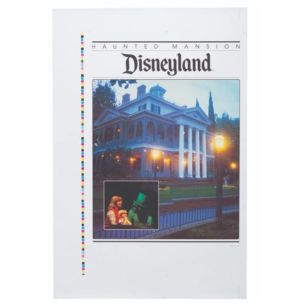 A Disneyland Haunted Mansion Poster.