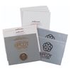 Image 1 : A Collection of EPCOT Opening Day Medallions and Event Invitations.