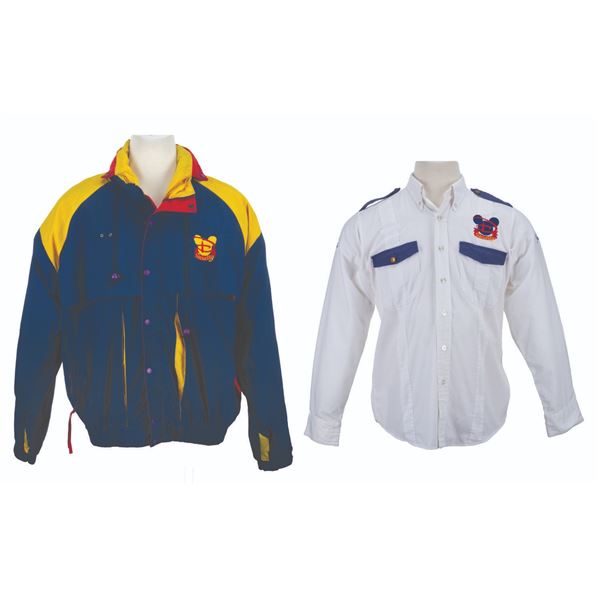 A Walt Disney World Security Shirt and Jacket.