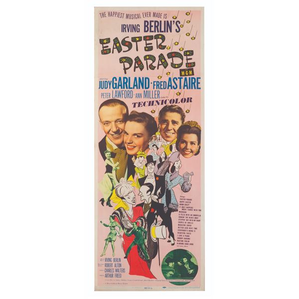 An “Easter Parade” Insert Poster.
