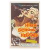 Image 1 : A "High School Hellcats" One-Sheet.