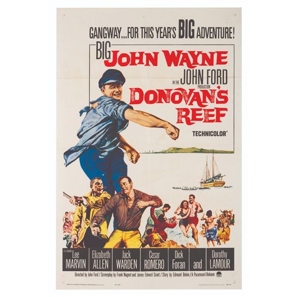 A “Donovan's Reef” One-Sheet.