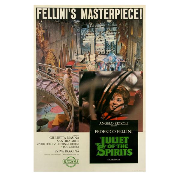 A Federico Fellini “Juliet of the Spirits” One-Sheet.