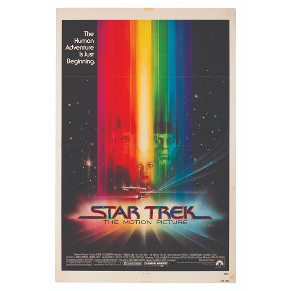 A “Star Trek: The Motion Picture” One-Sheet.