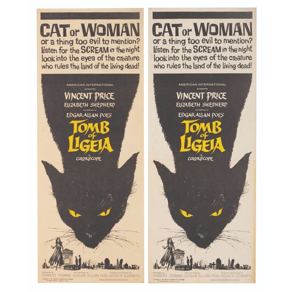 A Pair of “Tomb of Ligeia” Inserts.