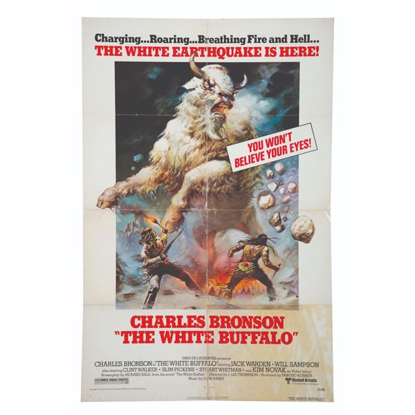 A “The White Buffalo” One-Sheet.