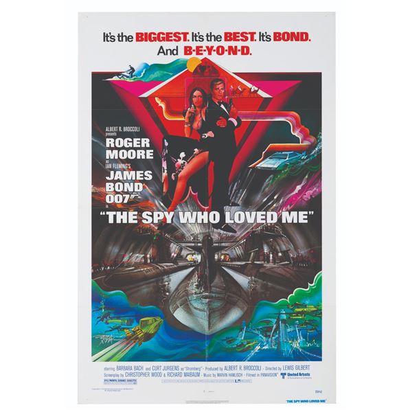 A “Spy Who Loved Me” One-Sheet.