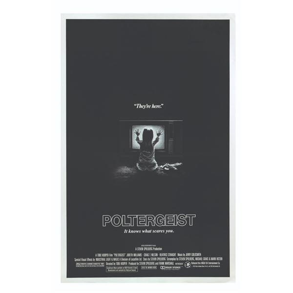 A “Poltergeist” One-Sheet.