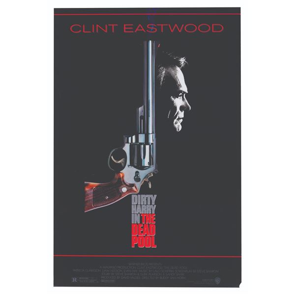 A “The Dead Pool” One-Sheet.