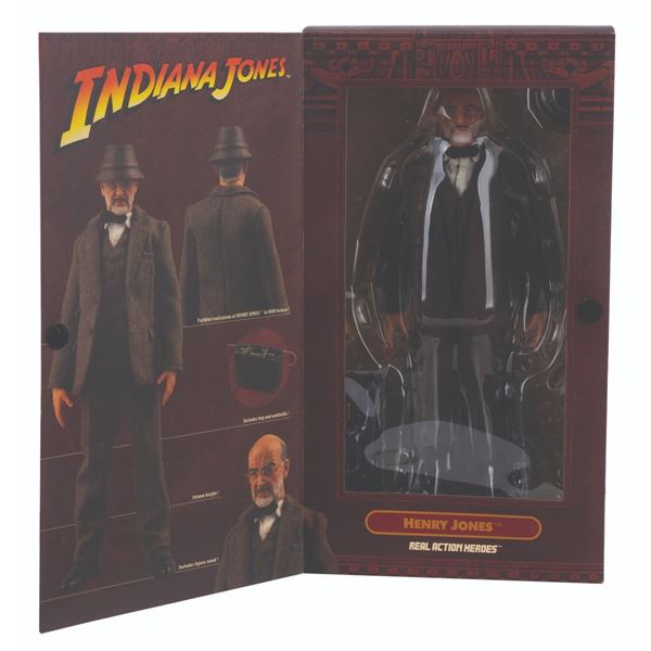 An “Indiana Jones and the Last Crusade” Henry Jones Sr. Figure.