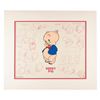Image 2 : A Porky Pig Bob Clampett Model Series Limited Edition Cel.