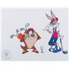 Image 1 : A Limited Edition Bugs Bunny and Tazmanian Devil Sericel.