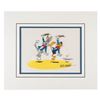 Image 2 : A Friz Freleng Signed Bugs Bunny and Daffy Duck Sericel.
