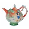 Image 1 : A Franz Snow White Ceramic Tea Pot.