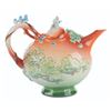 Image 8 : A Franz Snow White Ceramic Tea Pot.