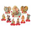 Image 1 : A Collection of “Pinocchio” Valentines Day Cards.