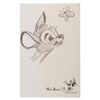 Image 1 : A Bill Justice Bambi Drawing.