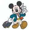 Image 1 : A Large Traveling Mickey Mouse Standee.