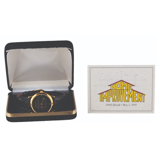 A “Home Improvement” 100th Episode Crew Gift Watch.