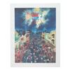 Image 2 : A Disneyland "Olympic Night" Signed Lithograph by Charles Boyer.