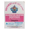 Image 2 : A Disneyland Sixty Years of Mickey Sweepstakes Display.